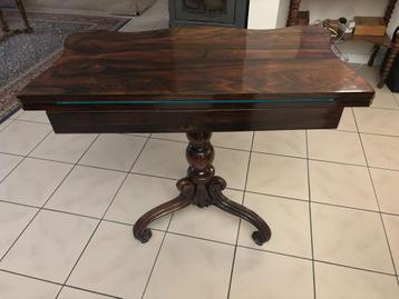 Table de jeux en acajou, Antiquités & Art, Enlèvement