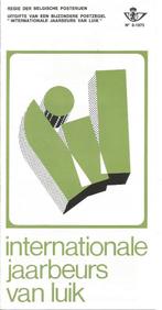 FDC 8/1973 Koksijde 13-05-73 Int. Jaarbeurs Luik 4,50Fr (NL), Postzegels en Munten, Met stempel, Ophalen of Verzenden, Gestempeld