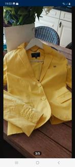 Damesblazer scapasports ..lichtgeel maat 36, Kleding | Dames, Jasjes, Kostuums en Pakken, Ophalen of Verzenden, Zo goed als nieuw