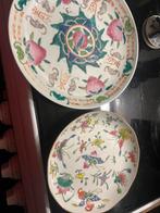 2 chinese borden, Antiquités & Art, Antiquités | Porcelaine, Enlèvement