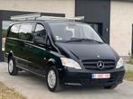 Mercedes Vito 2014 5place EURO5b double cabine, Auto's, Mercedes-Benz, Voorwielaandrijving, Euro 5, Zwart, Zwart