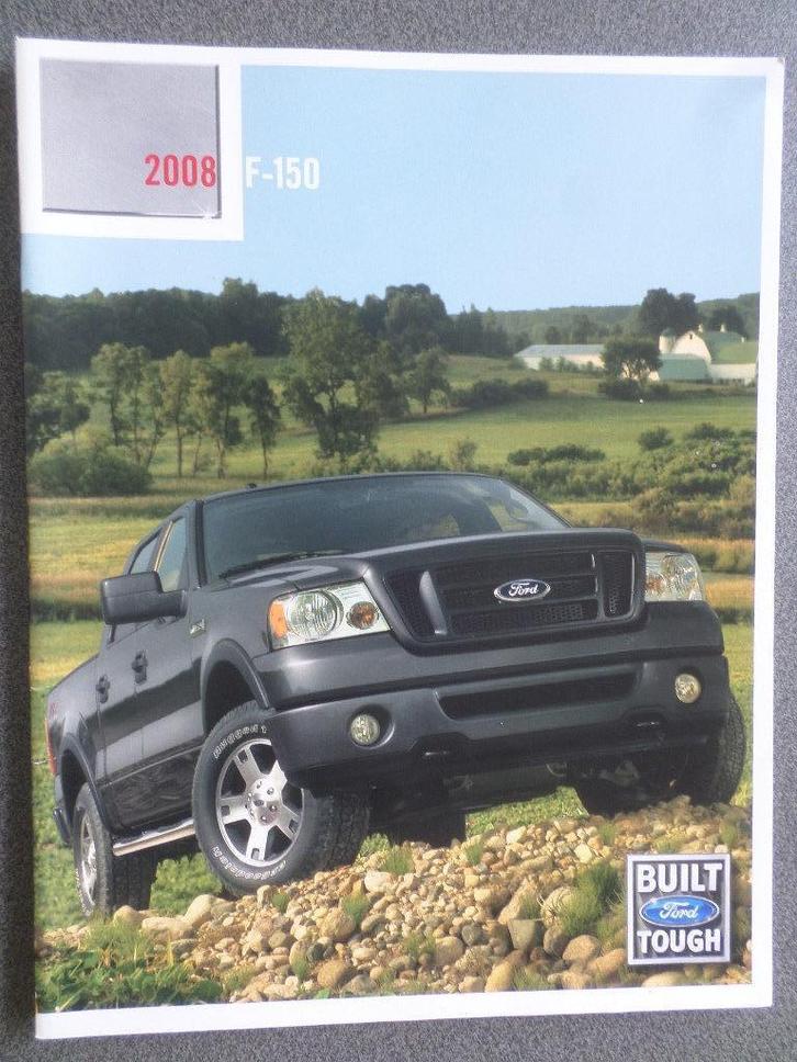 Ford F 150 2008 Brochure, Boeken, Auto's | Folders en Tijdschriften, Ford, Ophalen of Verzenden