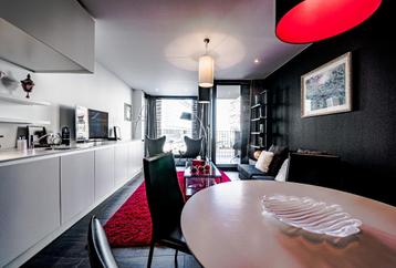 Appartement Oostende kursaal vakantie per week ter huur Cent, Immo, 50 m² of meer, Oostende