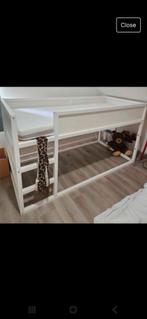 ikea kinderbed / hoogslaper / stapelbed / hemelbed, Huis en Inrichting, Slaapkamer | Stapelbedden en Hoogslapers, Gebruikt, Stapelbed