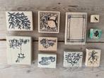stempel, Ophalen, Gebruikt, Houten stempel
