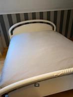 2-persoonsbed 1.6m x 2m., Enlèvement, Utilisé, Deux personnes, Blanc