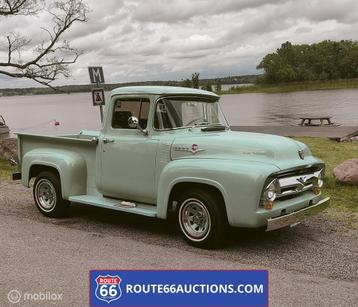 Ford F-100 Pickup 1956 | Route 66 auctions, Autos, Autres modèles, Achat, Entreprise, 2 portes