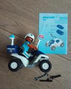 Playmobil 3655 - Politie strand quad, Kinderen en Baby's, Speelgoed | Playmobil, Ophalen of Verzenden, Gebruikt, Complete set