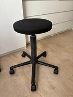 Tabouret op wielen verstelbaar, Ophalen, Gebruikt