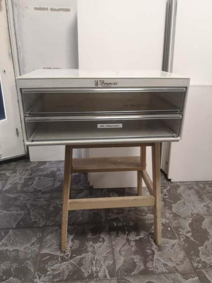 Lot de 15 meubles de rangement (2 tiroirs transparents), Doe-het-zelf en Bouw, Kratten en Dozen, Gebruikt, Overige typen, 50 tot 75 cm