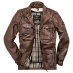 BLACK CAFE LONDON leren motorjas (maat M), Heren, Jas | leer, Ophalen of Verzenden, Black Cafe London