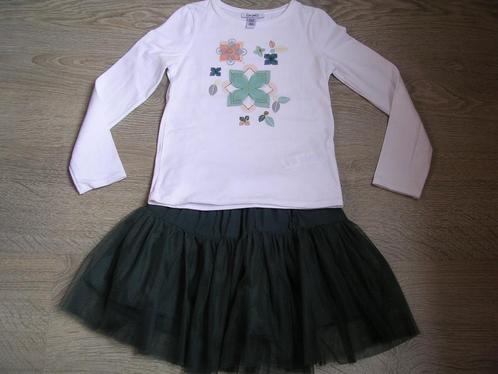 2 delig meisjes setje. Maat 116, Kinderen en Baby's, Kinderkleding | Maat 116, Zo goed als nieuw, Meisje, Setje, Ophalen of Verzenden