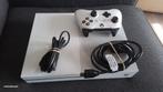 Xbox One S 500Gb met controller en kabels, Games en Spelcomputers, Spelcomputers | Xbox One, Verzenden, Zo goed als nieuw, Xbox One