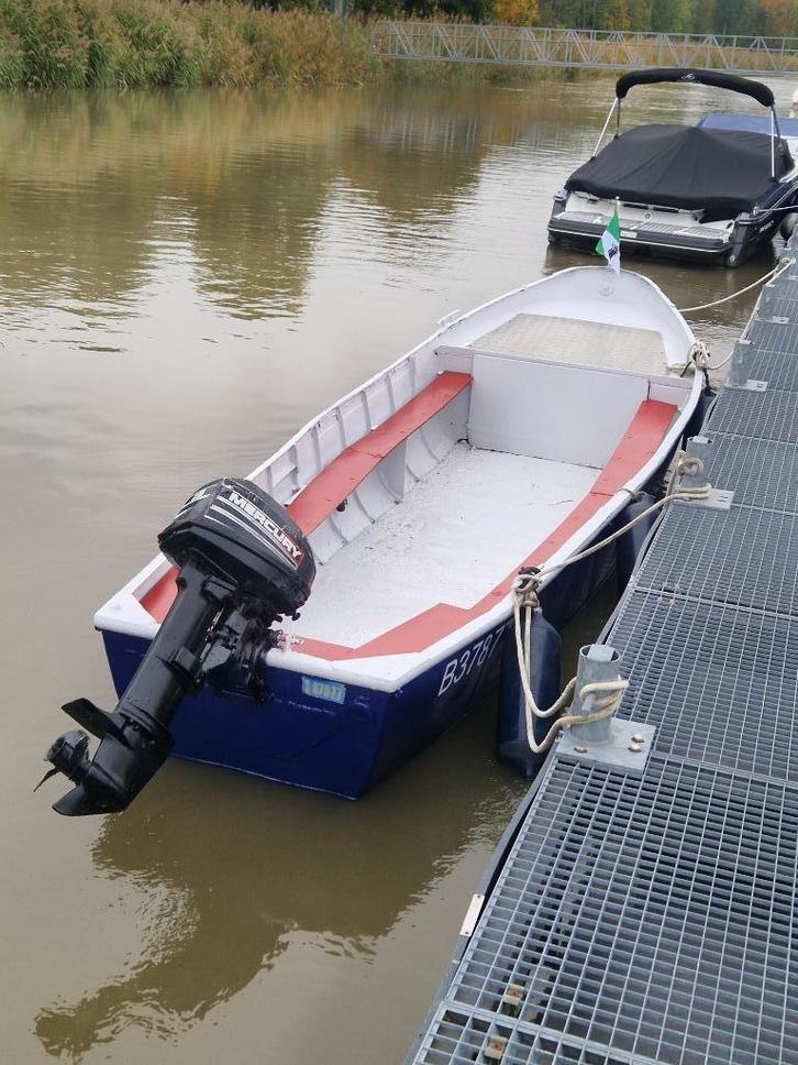 Mooie gerenoveerde 6.00 m sloep, Watersport en Boten, Sloepen, Gebruikt, 10 tot 30 pk, 3 tot 6 meter, Buitenboordmotor, Benzine