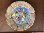 Vintage Art Nouveau bord Barbotine, Ophalen of Verzenden