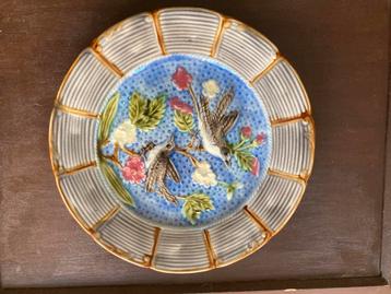 Vintage Art Nouveau bord Barbotine, Enlèvement ou Envoi