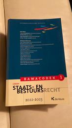 Bamacodex 1 2022-2023, Boeken, Ophalen of Verzenden, Zo goed als nieuw