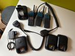 3x Motorola portofoon (vergunningsplichtig), Telecommunicatie, Portofoons en Walkie-talkies, Ophalen of Verzenden, Zo goed als nieuw