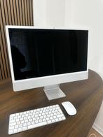 APPLE IMAC 24´´ - 256GB / JUNI 2024 nog onder garantie, Computers en Software, Apple Desktops, Ophalen, 256 GB, HDD en SSD, 8 GB