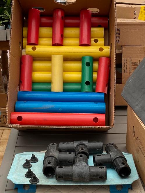Quadro onderdelen voor buitenspeeltuig mix kleuren en mix pl, Kinderen en Baby's, Speelgoed | Buiten | Actiespeelgoed, Gebruikt