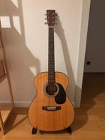 Akoestische gitaar, Ophalen of Verzenden, Zo goed als nieuw, Western- of Steelstringgitaar, Met koffer