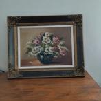 Schilderij van een boeket bloemen, Ophalen of Verzenden