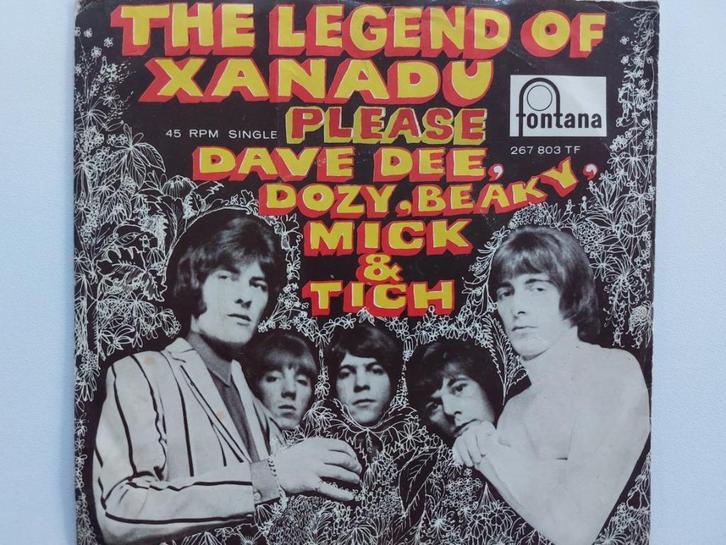 Dave Dee,Dozy,Beaky,Mich&Tich-The Legend Of Xanadu(1968), Cd's en Dvd's, Vinyl Singles, Pop, Ophalen of Verzenden