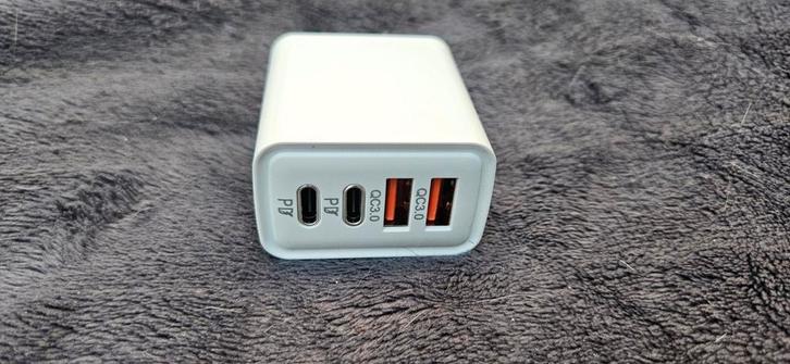 Witte Sneloplader 120 watt, Telecommunicatie, Mobiele telefoons | Telefoon-opladers, Samsung, Ophalen of Verzenden