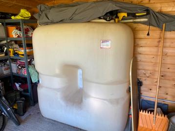 Cuve mazout 1500 L simple paroi beschikbaar voor biedingen