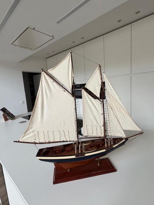 Grote zeilboot - decoratie, Huis en Inrichting, Woonaccessoires | Overige, Zo goed als nieuw, Ophalen