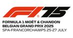 F1 Belgische GP Spa - 2 SILVER 5 WEEKENDPASS, Twee personen, Meerdaags