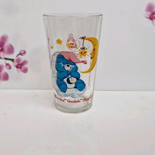 🧸 Care Bear - Les Bisounours 💙, Collections, Verres & Petits Verres, Comme neuf, Verre à eau, Enlèvement ou Envoi