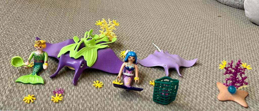 PLAYMOBIL Pêcheurs de perles magiques avec des raies (70099), Enfants & Bébés, Jouets | Playmobil, Utilisé, Ensemble complet, Enlèvement ou Envoi