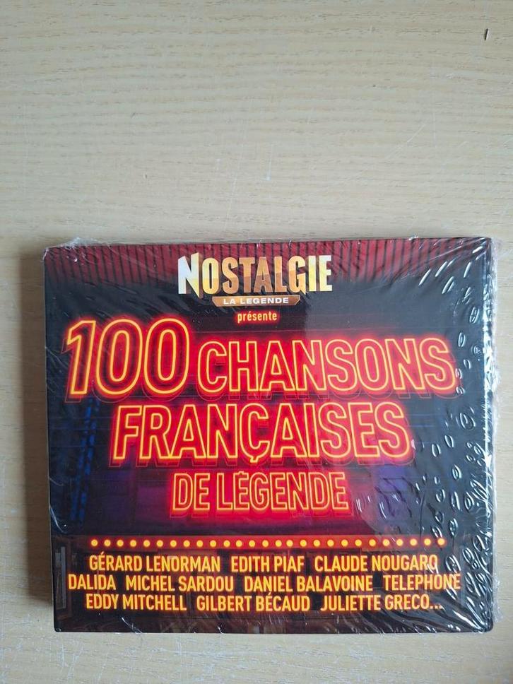 5cd set. Nostalgie. 100 chansons Françaises. In verpakking., Cd's en Dvd's, Cd's | Verzamelalbums, Ophalen of Verzenden
