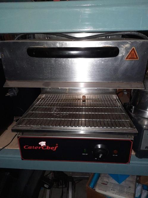 CaterChef elektrische salamander 440x330mm | 230V-2800W, Zakelijke goederen, Horeca | Keukenapparatuur, Fornuis, Frituur en Grillen