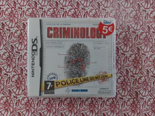 Jeu DS : Criminology, Consoles de jeu & Jeux vidéo, Jeux | Nintendo DS, Comme neuf, Autres genres, 1 joueur, À partir de 7 ans