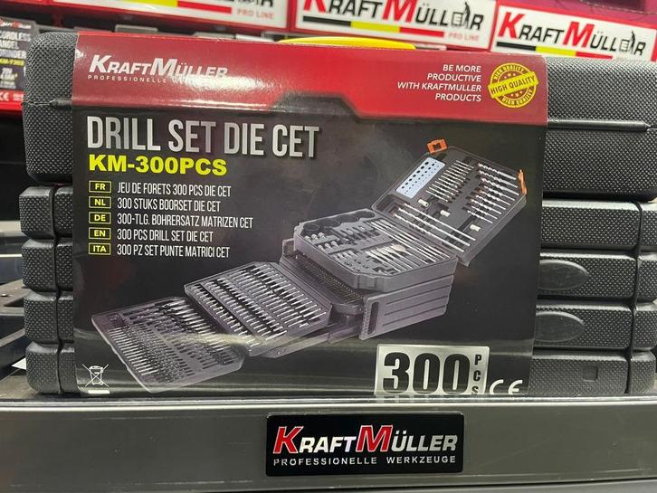 borenset/tapset 300 delig compleet, Auto diversen, Autogereedschap, Ophalen of Verzenden