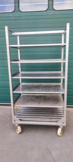 inox kar, inox rek, Zakelijke goederen, Ophalen, Gebruikt