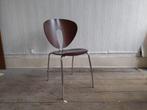 1 chaise design GLOBUS by Jesus Gasca Vintage, Brun, Bois, Design, Enlèvement