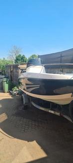 Sunset 450 open 2011 met evinrude e-tec 50pk 2015, Ophalen, Zo goed als nieuw, Minder dan 70 pk, 3 tot 6 meter