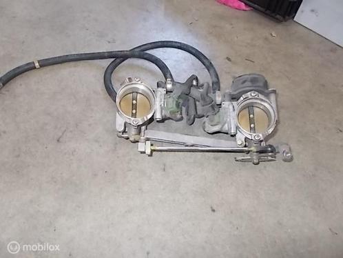 Gasklephuis throttle bodies gaskleppen injectiehuis 748 ST, Motoren, Onderdelen | Ducati, Gebruikt, Ophalen of Verzenden
