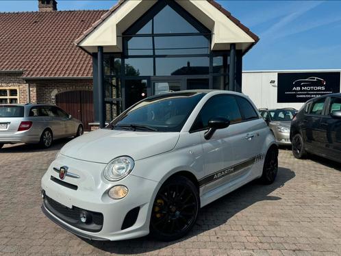 Fiat 500C Abarth Nardo Automaat Leder 2014 104.000km 140pk, Auto's, Fiat, Bedrijf, Te koop, 500C, ABS, Airbags, Airconditioning