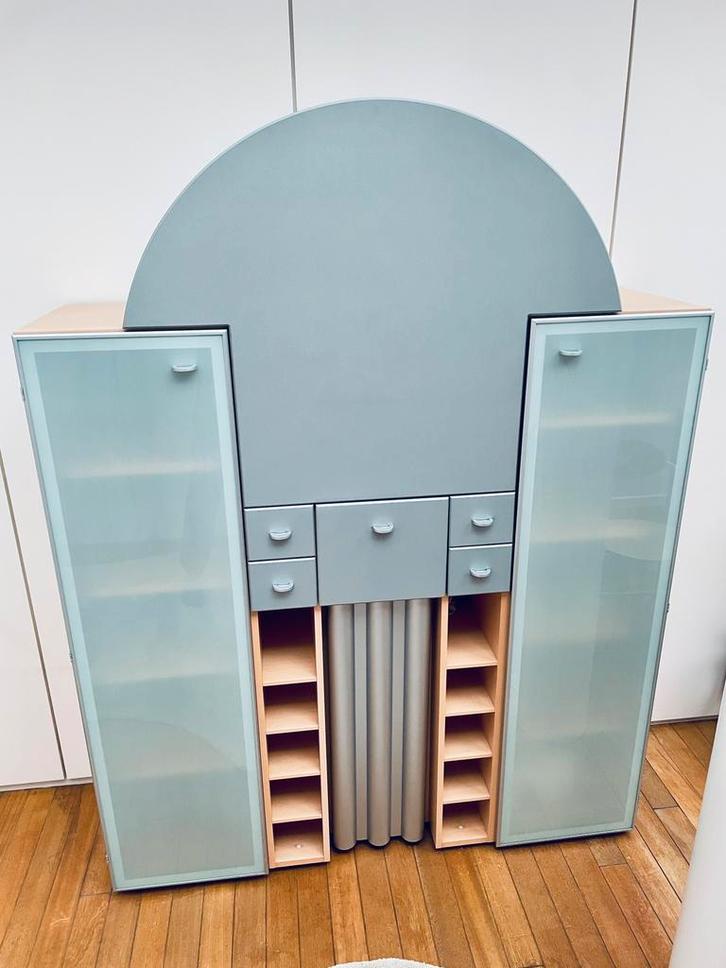 Interlübke postmoderne barkast, Antiek en Kunst, Kunst | Designobjecten, Ophalen