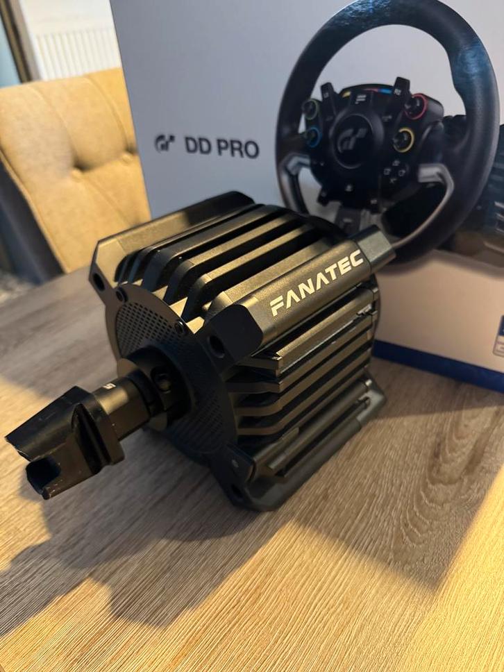 Fanatec GT DD Pro wheelbase 8nm QR2/QR1 PC/Playstation/Xbox, Computers en Software, Joysticks, Zo goed als nieuw, Ophalen of Verzenden