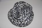 Vintage jaren 90 dames hoed nepbont zebra, Kleding | Dames, Hoeden en Petten, Ophalen of Verzenden, Gedragen, Hoed