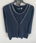 Twin-set (topje/vest) van het merk “sixth sense “, Maat 42/44 (L), Ophalen of Verzenden, Zo goed als nieuw, Blauw