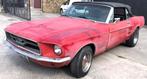 Ford Mustang Cabriolet 1967 v8 motor à rénover, Auto's, Cabriolet, Particulier, Ford, Te koop