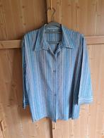 Blouse met driekwartmouwen gestreept maat 46, Ophalen of Verzenden, Zo goed als nieuw, Maat 46/48 (XL) of groter, Blauw