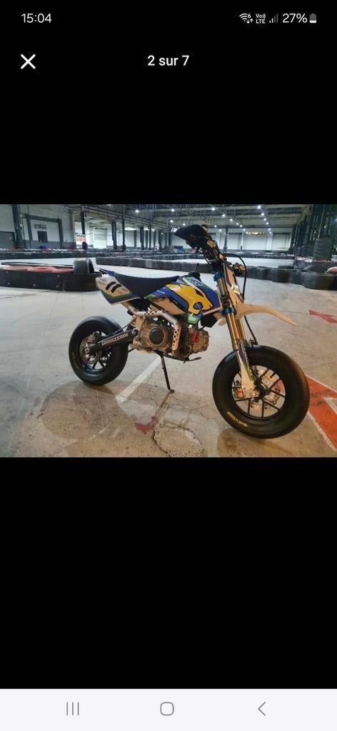Dirt bike kartbike ycf 125 start 2023 état neuf !, Motoren, Overige Motoren, Ophalen