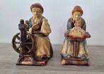 Vlaams aardewerk spinnewerkster vintage, Antiek en Kunst, Ophalen of Verzenden